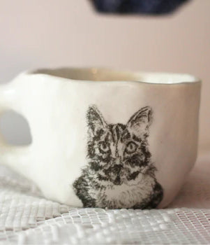 cat-mizable porcelain mug