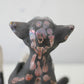 Birch & Smoke Smiling Raku Kitty