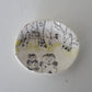 Owl dish bright gold eyes