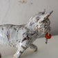 Snowball kitty - sculpture
