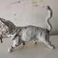 Snowball kitty - sculpture