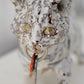 Snowball kitty - sculpture